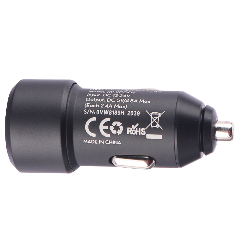 شارژر فندکی فست شارژ Ravpower RP-VC006 4.8A 24W شرینک