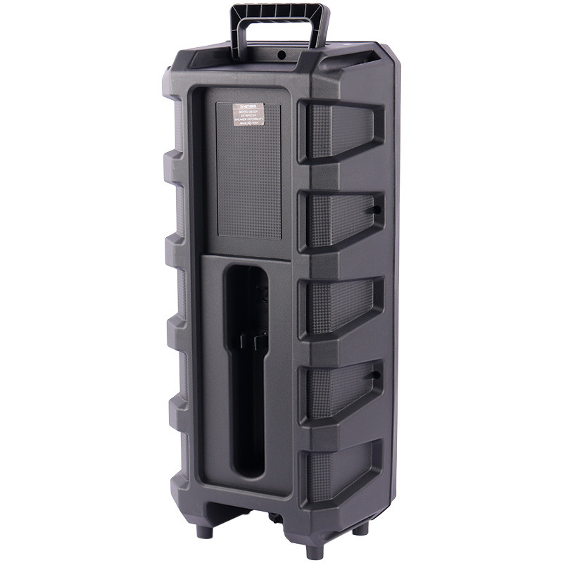 اسپیکر چمدانی بلوتوثی رم و فلش خور Kimiso QS-224 + میکروفون و ریموت کنترل