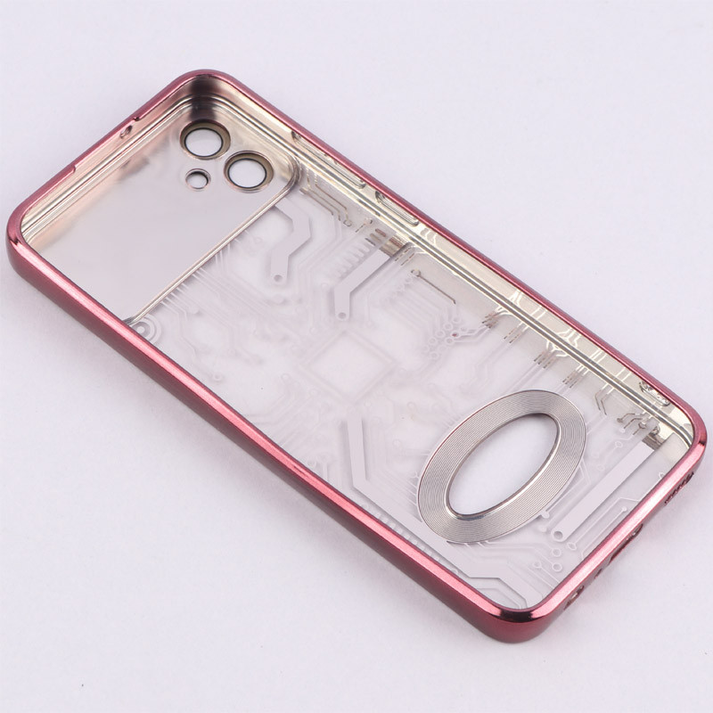 قاب My Case شفاف طرح دار Lens Aperture محافظ لنزدار Samsung Galaxy A04e