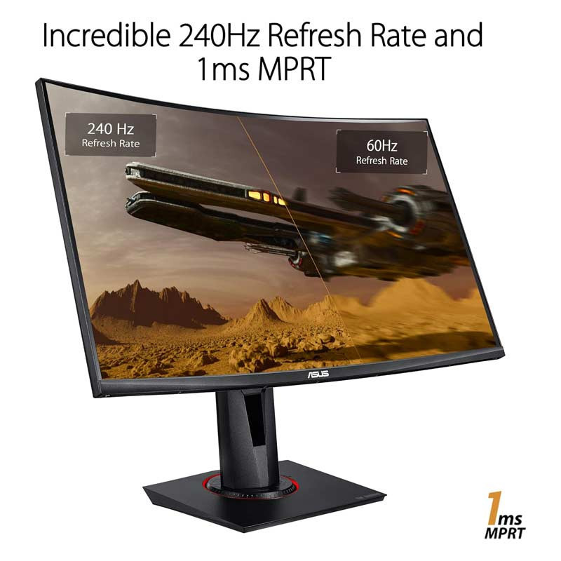 مانیتور گیمینگ خمیده ایسوس TUF Gaming VG27VQM سایز 27 اینچ