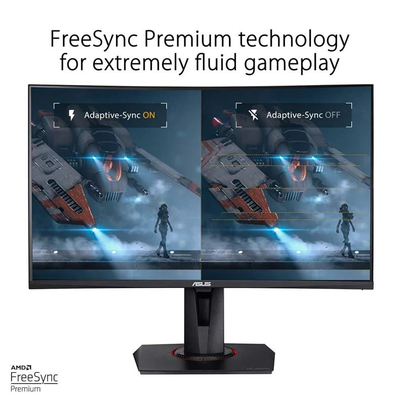 مانیتور گیمینگ خمیده ایسوس TUF Gaming VG27VQM سایز 27 اینچ