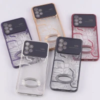 قاب My Case شفاف طرح دار Lens Aperture محافظ لنزدار Samsung Galaxy A13 4G