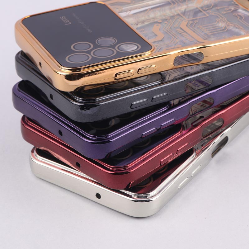 قاب My Case شفاف طرح دار Lens Aperture محافظ لنزدار Samsung Galaxy A13 4G