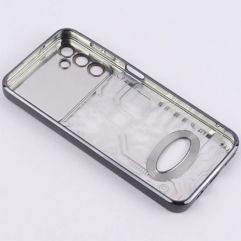 قاب My Case شفاف طرح دار Lens Aperture محافظ لنزدار Samsung Galaxy A14 4G / A14 5G