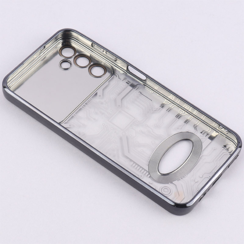 قاب My Case شفاف طرح دار Lens Aperture محافظ لنزدار Samsung Galaxy A14 4G / A14 5G