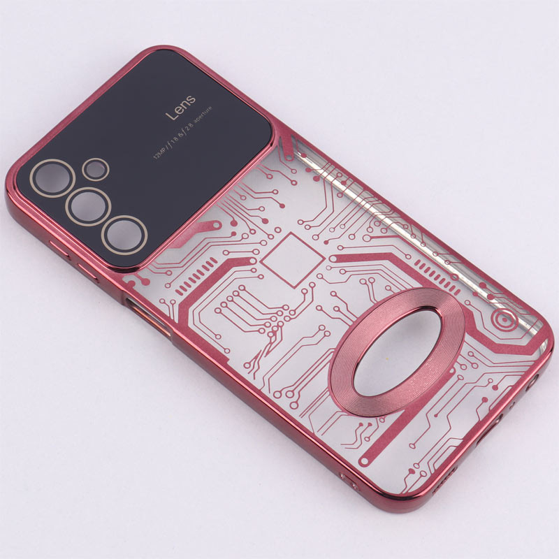 قاب My Case شفاف طرح دار Lens Aperture محافظ لنزدار Samsung Galaxy A24 4G