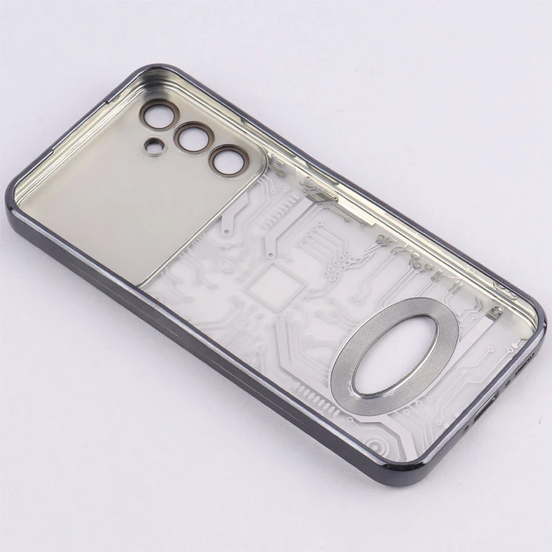 قاب My Case شفاف طرح دار Lens Aperture محافظ لنزدار Samsung Galaxy A34