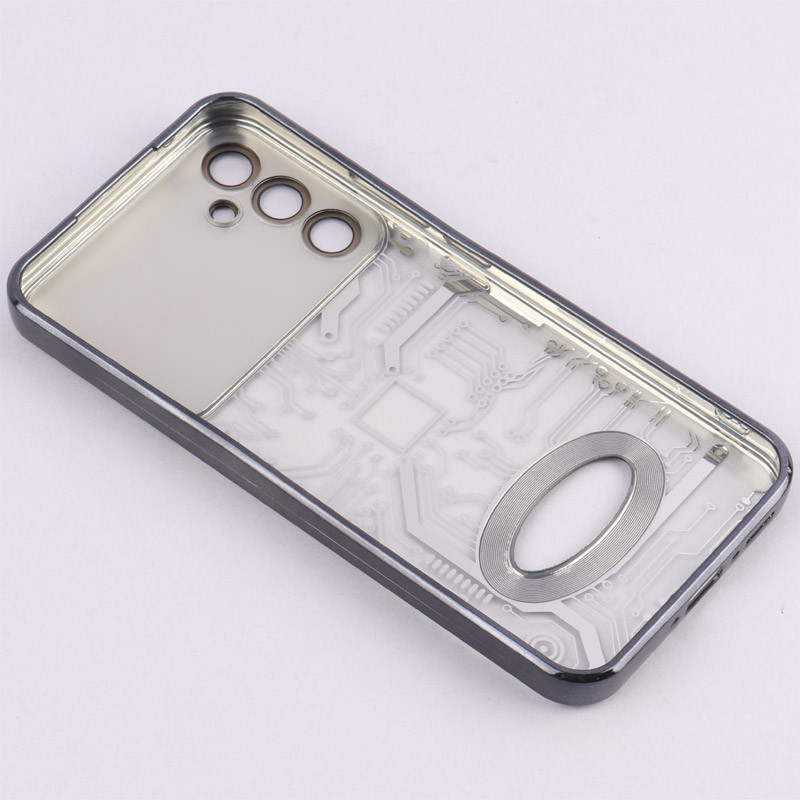 قاب My Case شفاف طرح دار Lens Aperture محافظ لنزدار Samsung Galaxy A34