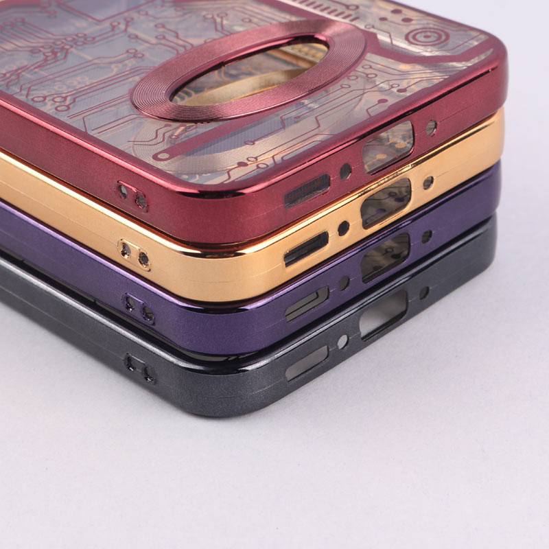 قاب My Case شفاف طرح دار Lens Aperture محافظ لنزدار Samsung Galaxy A34