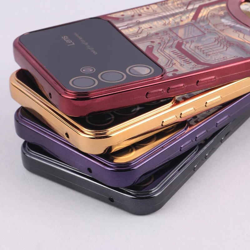قاب My Case شفاف طرح دار Lens Aperture محافظ لنزدار Samsung Galaxy A34