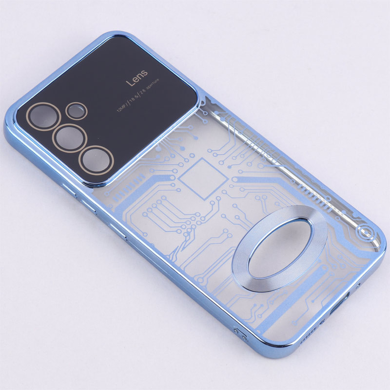 قاب My Case شفاف طرح دار Lens Aperture محافظ لنزدار Samsung Galaxy A54