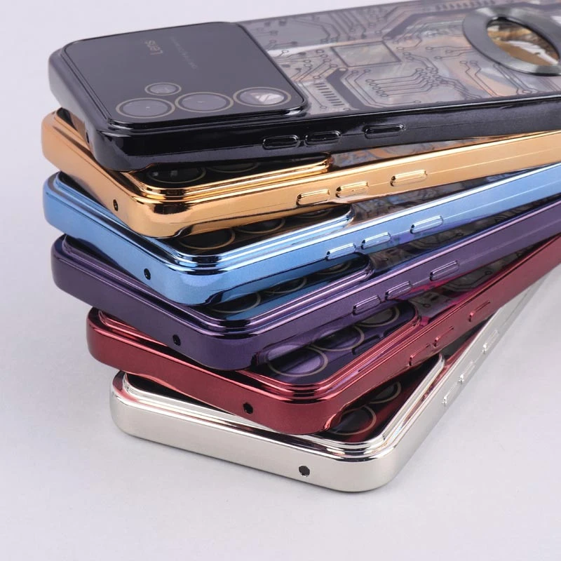 قاب My Case شفاف طرح دار Lens Aperture محافظ لنزدار Samsung Galaxy A54