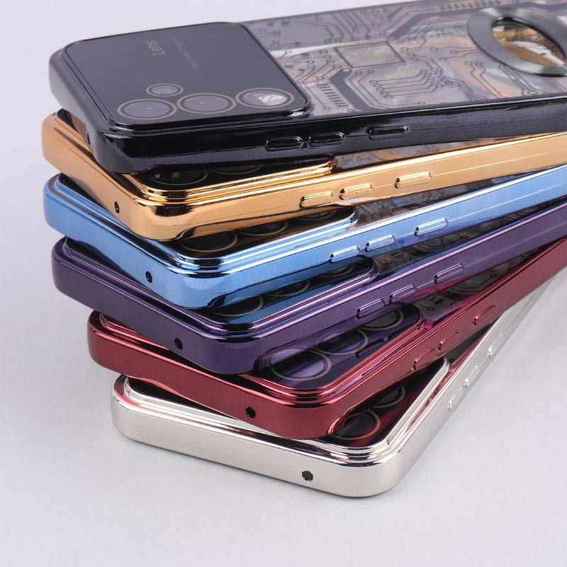قاب My Case شفاف طرح دار Lens Aperture محافظ لنزدار Samsung Galaxy A54