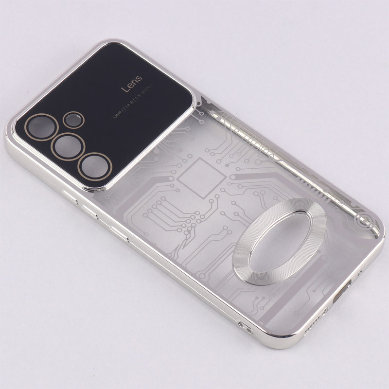 قاب My Case شفاف طرح دار Lens Aperture محافظ لنزدار Samsung Galaxy A54