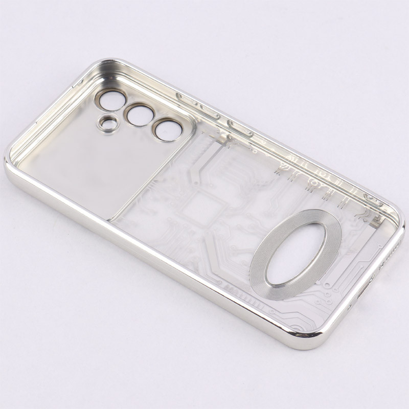 قاب My Case شفاف طرح دار Lens Aperture محافظ لنزدار Samsung Galaxy A54