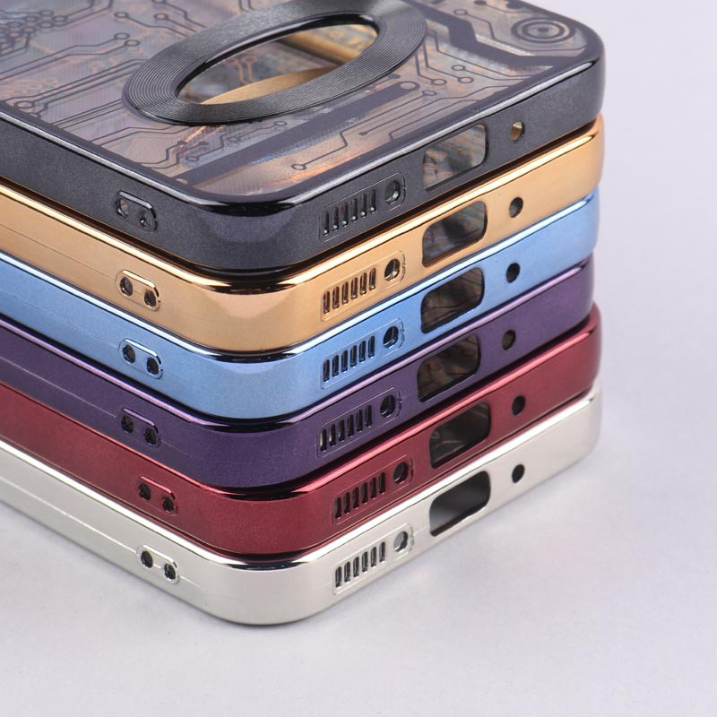 قاب My Case شفاف طرح دار Lens Aperture محافظ لنزدار Samsung Galaxy A54