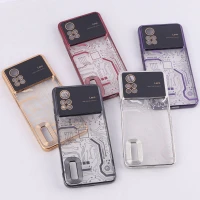 قاب My Case شفاف طرح دار Lens Aperture محافظ لنزدار Xiaomi Redmi Note 12 Pro 4G