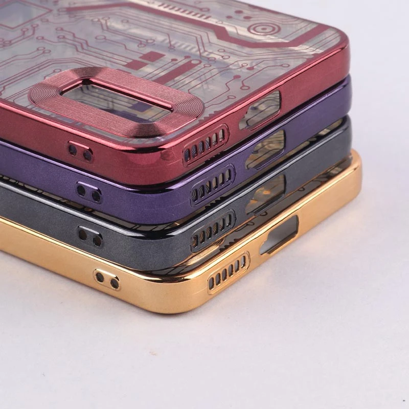قاب My Case شفاف طرح دار Lens Aperture محافظ لنزدار Xiaomi Redmi Note 12 Pro 4G
