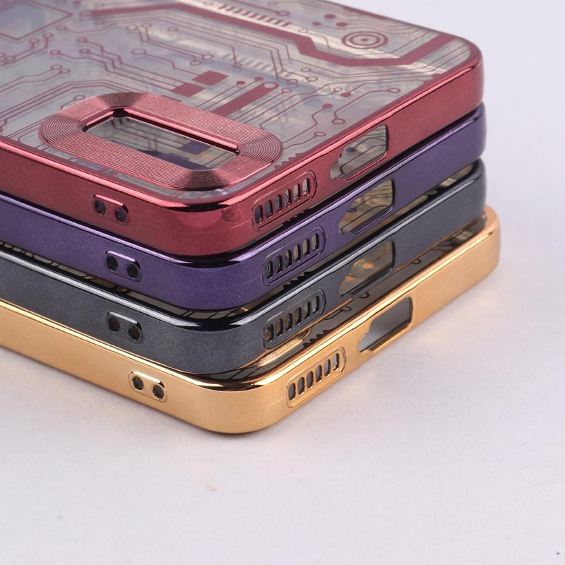 قاب My Case شفاف طرح دار Lens Aperture محافظ لنزدار Xiaomi Redmi Note 12 Pro 4G