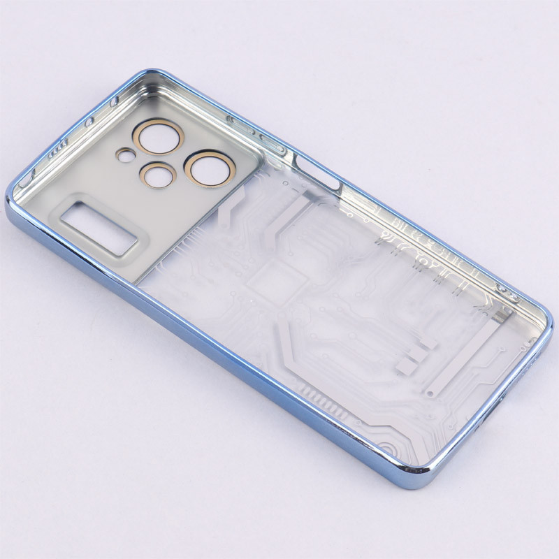 قاب My Case شفاف طرح دار Lens Aperture محافظ لنزدار Xiaomi Poco X5 Pro