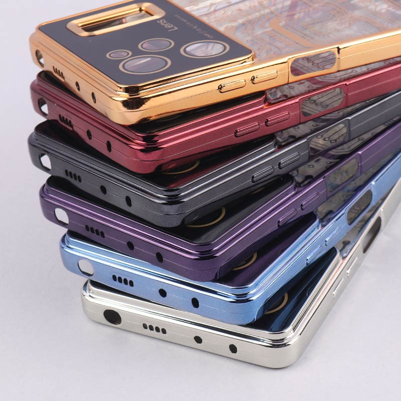 قاب My Case شفاف طرح دار Lens Aperture محافظ لنزدار Xiaomi Poco X5 Pro