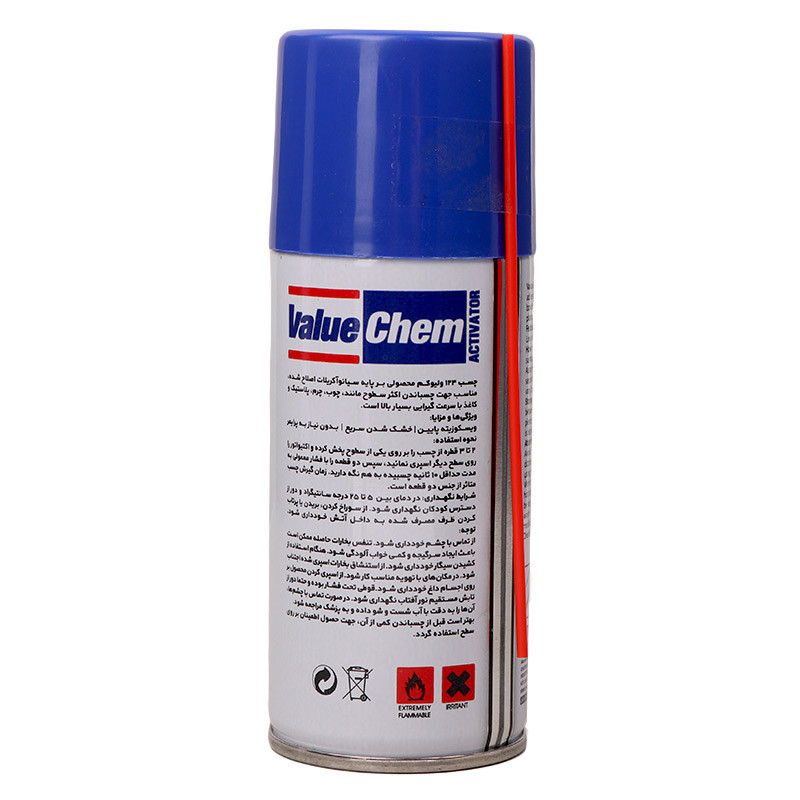 چسب 123 Value Chem حجم 100 میلی لیتر