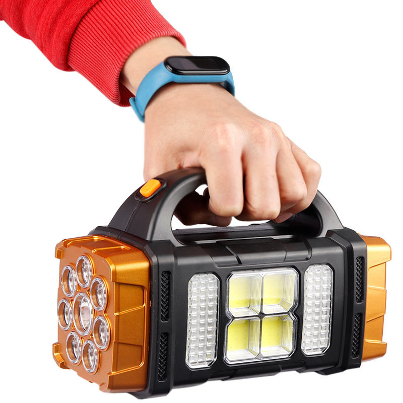 چراغ قوه شارژی خورشیدی Hurry.bolt HB-1678