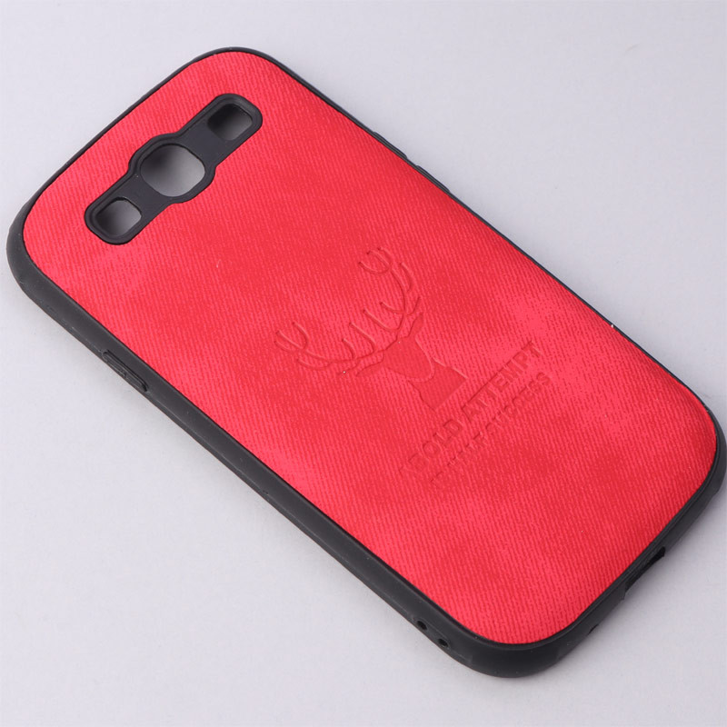 قاب چرمی طرح گوزن Samsung Galaxy S3
