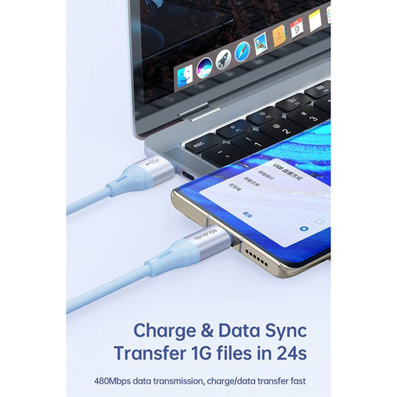 کابل کوتاه آیفونی فست شارژ Mcdodo CA-183 3A 20cm