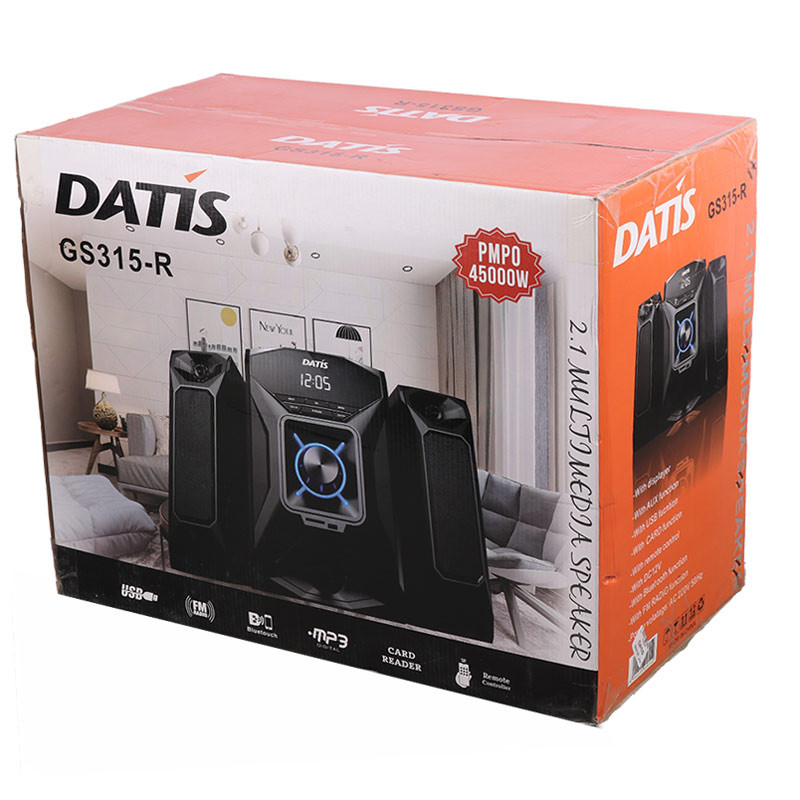 اسپیکر بلوتوثی رم و فلش خور Datis GS315-R + ریموت کنترل