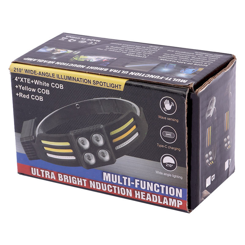 چراغ قوه پیشانی هدلایت شارژی Multifunction