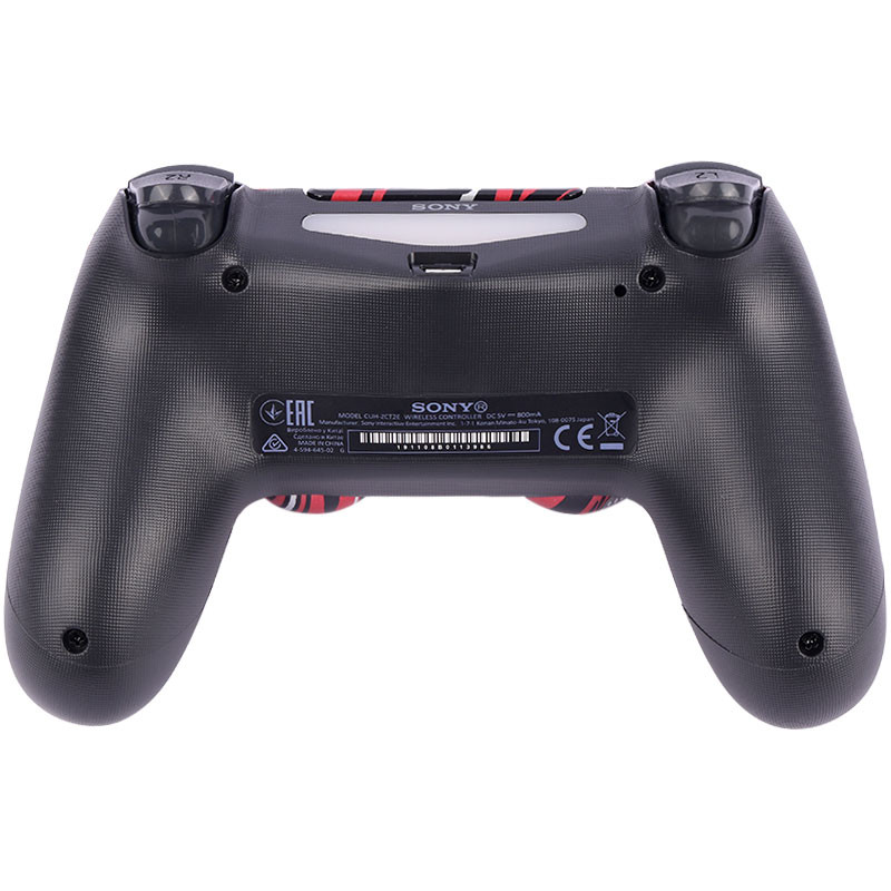 دسته بازی بی سیم SONY PlayStation 4 DualShock 4 High Copy طرح مشکی قرمز