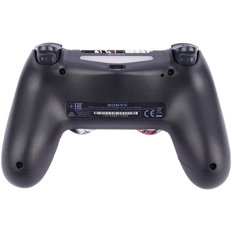 دسته بازی بی سیم SONY PlayStation 4 DualShock 4 High Copy طرح Style Cool مشکی سفید قرمز