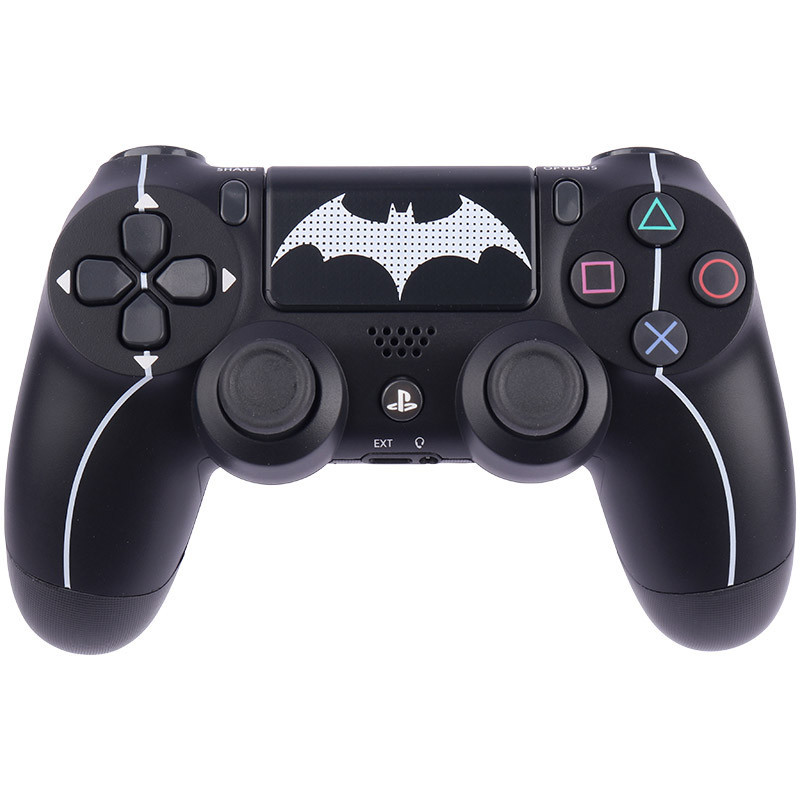 دسته بازی بی سیم SONY PlayStation 4 DualShock 4 High Copy طرح بتمن مشکی سفید