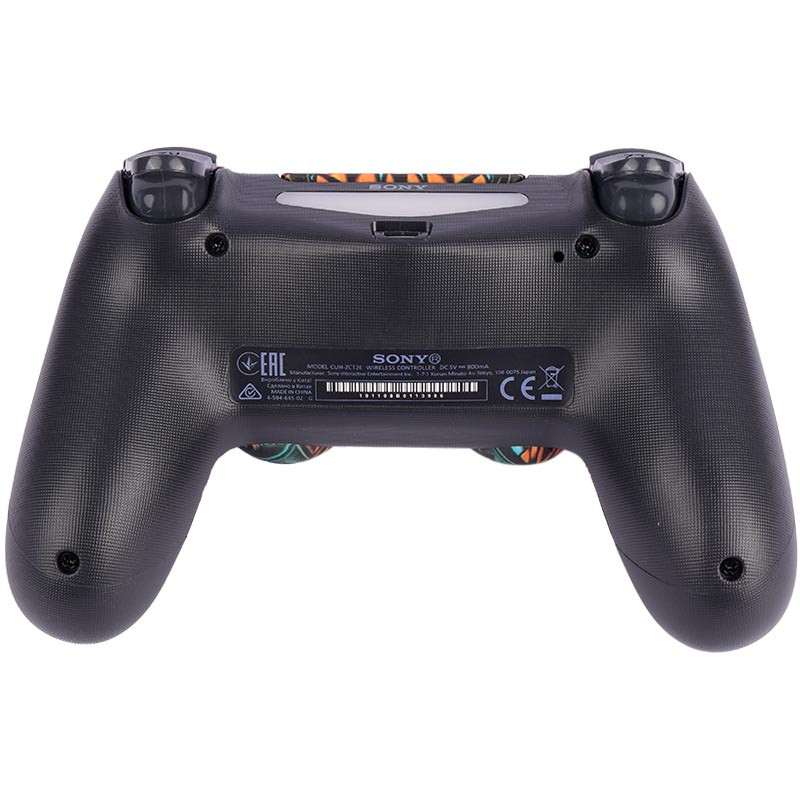 دسته بازی بی سیم SONY PlayStation 4 DualShock 4 High Copy طرح جغد مشکی سبز