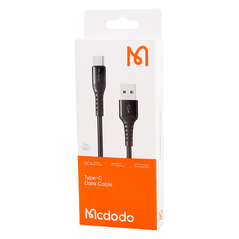 کابل تایپ سی فست شارژ Mcdodo CA-2273 3A QC4.0 3m