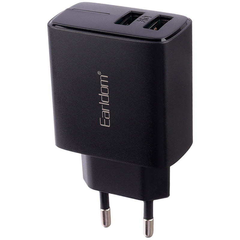شارژر دیواری فست شارژ Earldom ES-EU15 2.4A 12W + کابل تایپ سی