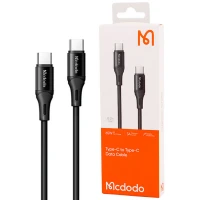 کابل تبدیل کوتاه فست شارژ Mcdodo CA-2210 Type-C To Type-C 3A PD 65W 20cm