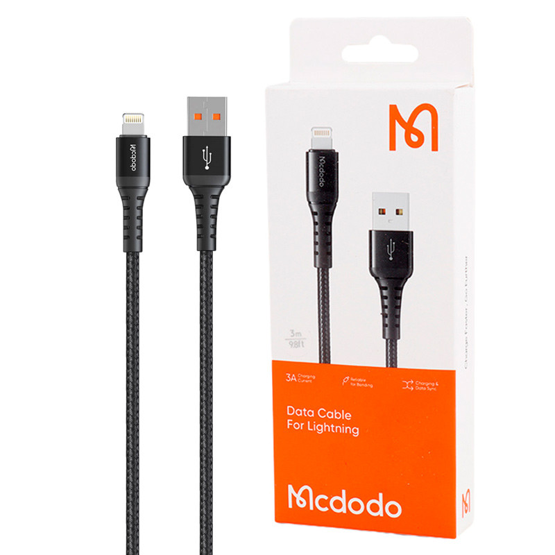 کابل آیفونی فست شارژ Mcdodo CA-2263&nbsp;3A 3m