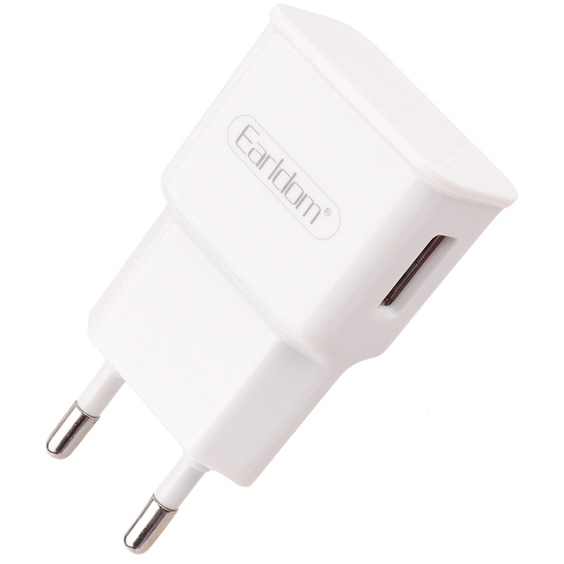 شارژر دیواری Earldom ES-EU7 2.1A 10.5W + کابل میکرو یو اس بی