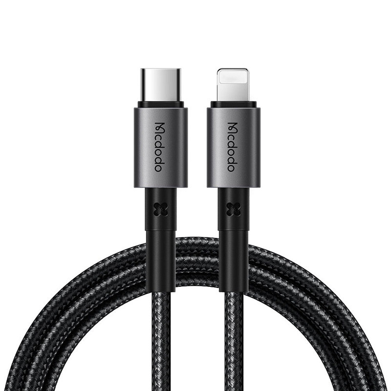 کابل تبدیل فست شارژ Mcdodo CA-2850 Type-C To Lightning PD 36W 3A 1.2m