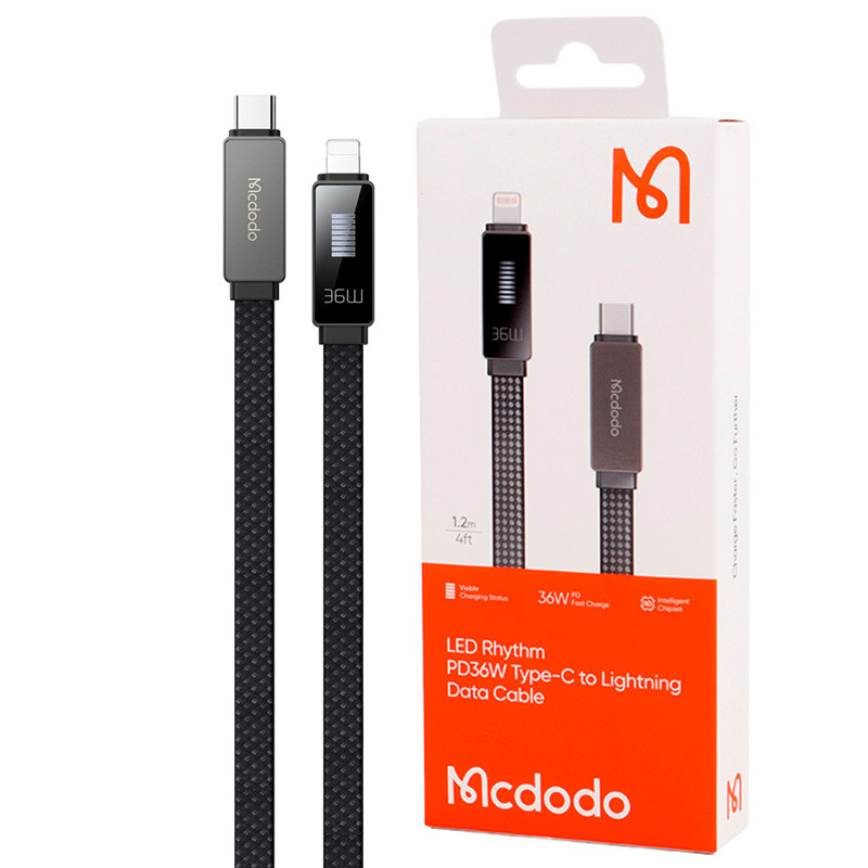 کابل تبدیل فست شارژ Mcdodo CA-4960 Type-C To Lightning 3A PD 36W 1.2m