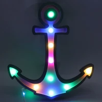 آباژور طرح لنگر USB رنگی