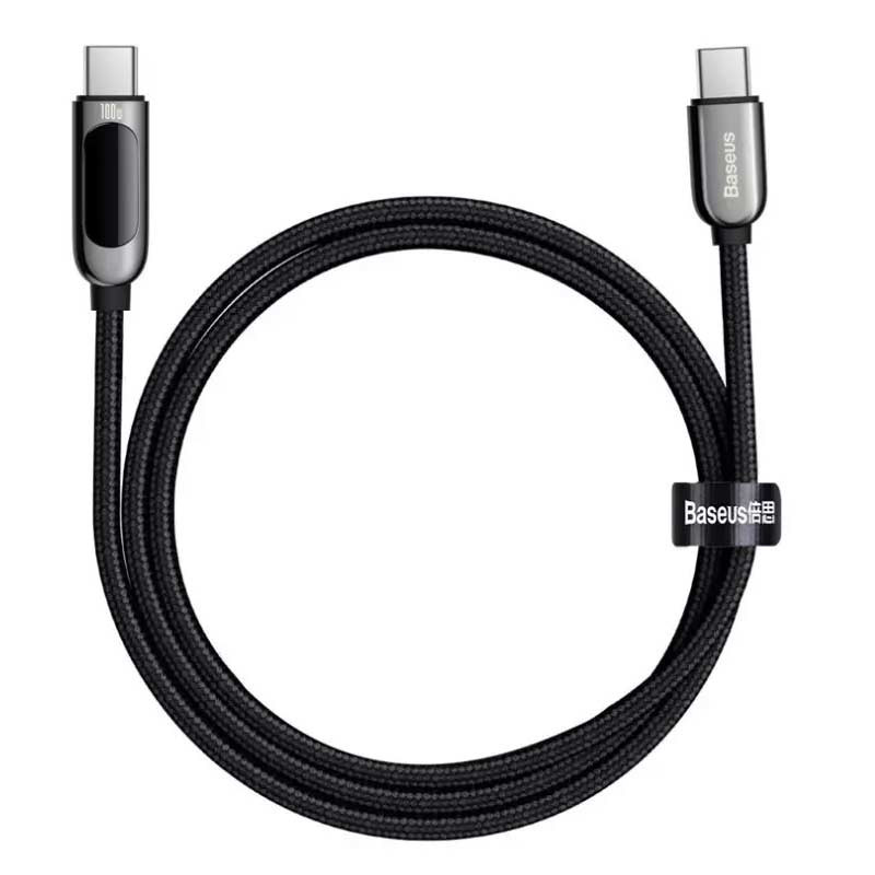 کابل تبدیل فست شارژ Baseus CATSK-B Type-C to Type-C 5A 100W 1m