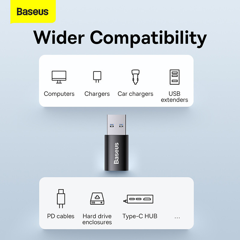 تبدیل Baseus Ingenuity Series ZJJQ0001 Type-C to USB3.1 OTG