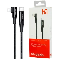 کابل تبدیل فست شارژ Mcdodo CA-132 Type-C to Lightning 3A PD 36W 1.2m یکسر L