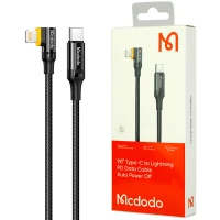 کابل تبدیل فست شارژ Mcdodo CA-126 Type-C to Lightning 3A PD 36W 2m یکسر L