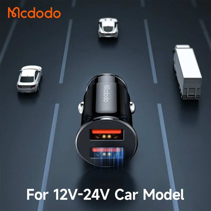 شارژر فندکی فست شارژ Mcdodo CC-6602 2.4A 12W