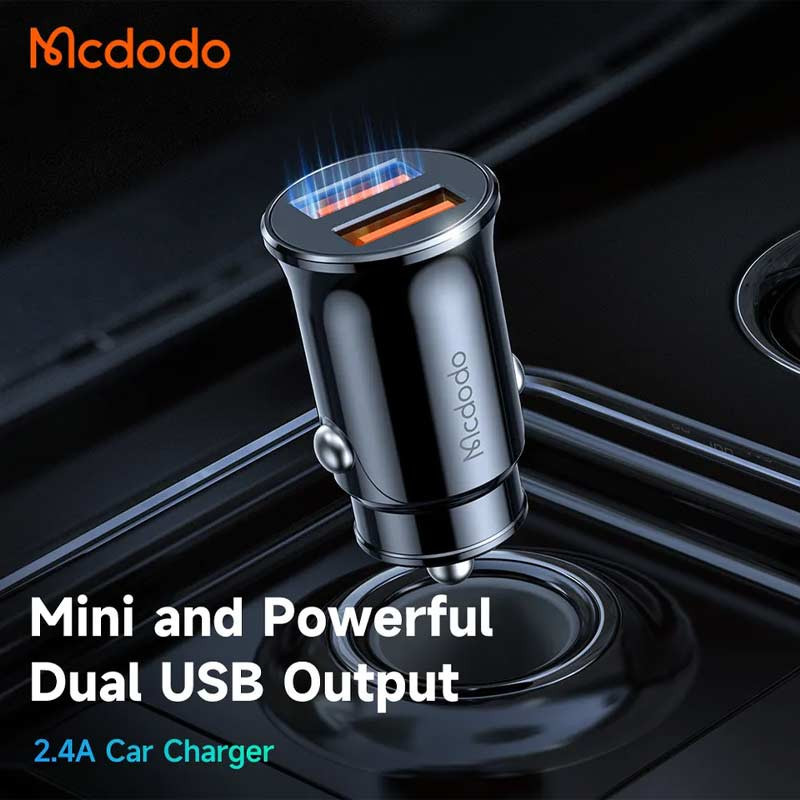 شارژر فندکی فست شارژ Mcdodo CC-6602 2.4A 12W