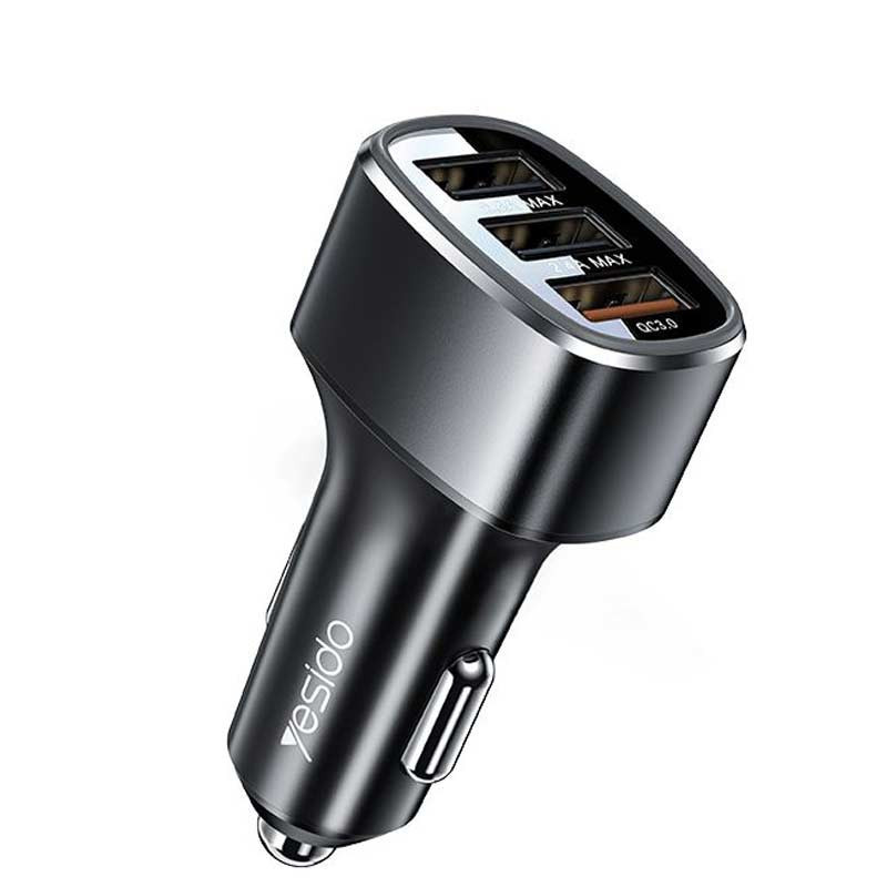 شارژر فندکی فست شارژ Yesido Y46 QC3.0 PD 3A 18W
